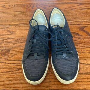 DIESEL SHOES LEATHER UPPER MAN MADE SOLE SIZE 10.5